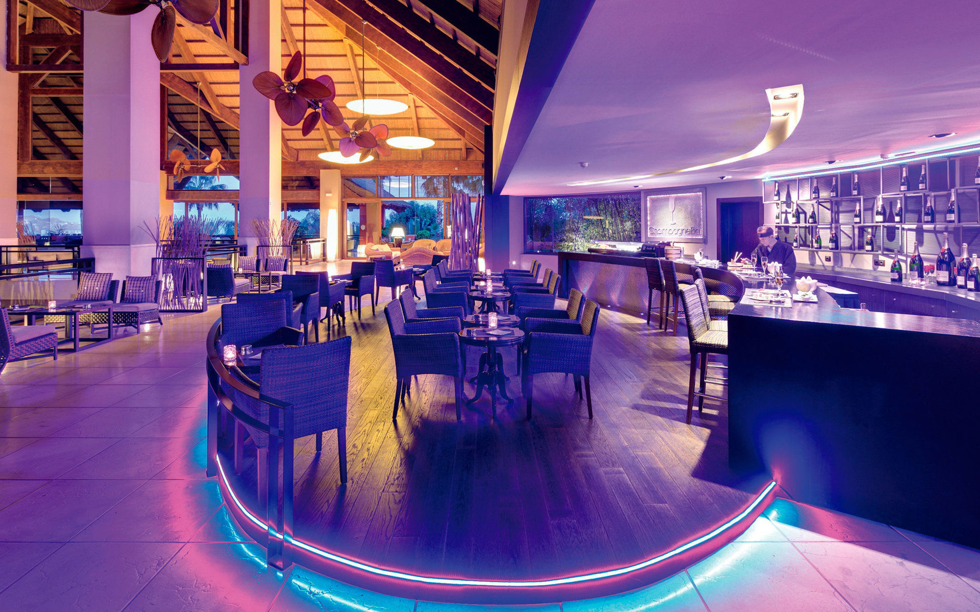 Asia Gardens Hotel & Thai Spa, A Royal Hideaway Hotel Finestrat Ristorante foto The restaurant