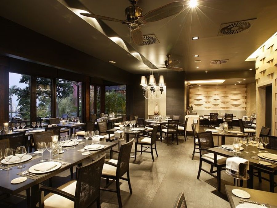 Asia Gardens Hotel & Thai Spa, A Royal Hideaway Hotel Finestrat Esterno foto Interior of the restaurant